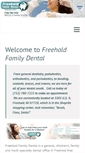 Mobile Screenshot of freeholdfamilydental.com